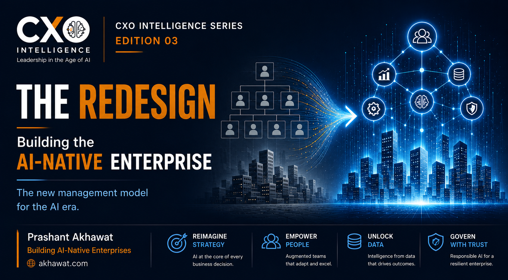 The Redesign &mdash; Building the AI-Native Enterprise.