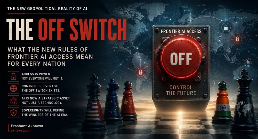 The Off Switch, what the new rules of frontier AI access mean for every nation and enterprise.