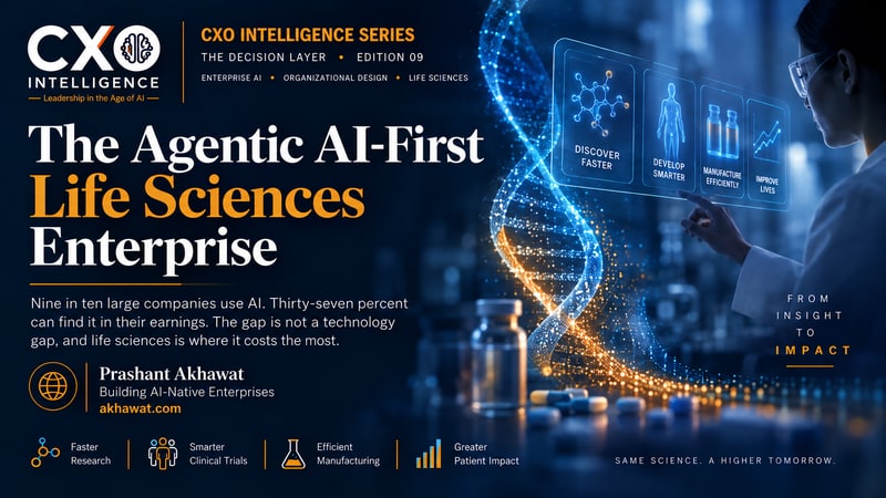 The Agentic AI-First Life Sciences Enterprise