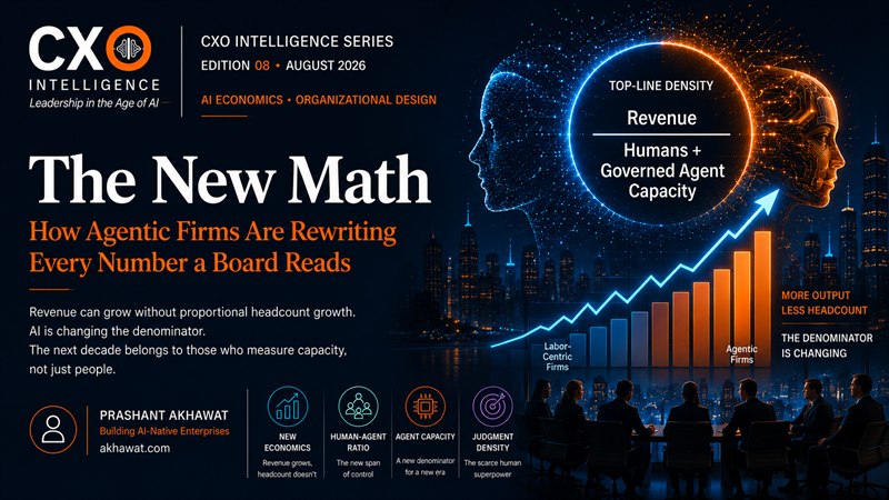 The New Math: How Agentic Firms Are Rewriting Every Number a Board Reads