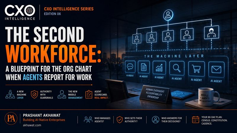 The Second Workforce: A Blueprint for the Org Chart When Agents Report for Work